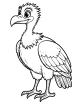 vulture eye coloring page