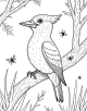 Woodpecker Coloring Page