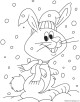 Rabbit Coloring Page