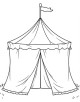 Circus Coloring Page