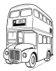 Bus Coloring Page