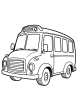 Gasoline bus coloring page