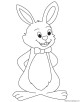 Rabbit Coloring Page