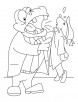 Student hippopotamus coloring pages | Download Free Student ...