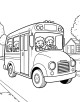 School Bus Coloring Page