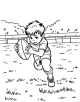 Rugby Coloring Page