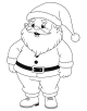 Santa Claus Coloring Page