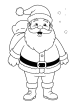 Santa Claus coloring page