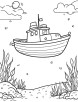 underwater boat coloring page