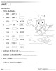 Mental Maths Worksheets Grade 3