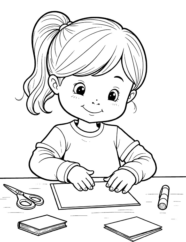 Card making coloring page 2