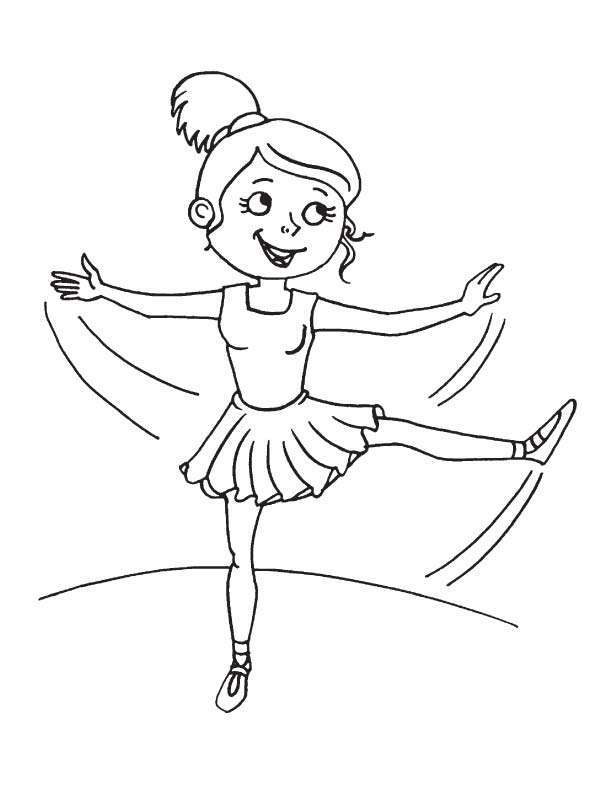 Coloring Pages For Girls Precious Moments Ballerina - Map of world