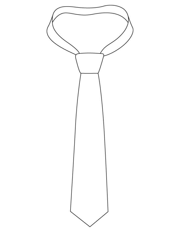 Free Coloring Pictures Of Ties 5